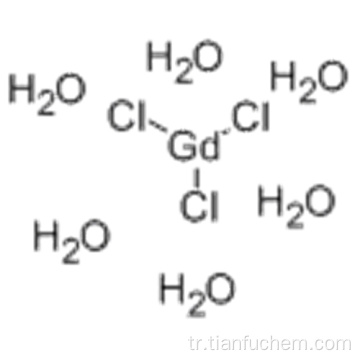 GADOLİNYUM (III) KRORİDE HEKSAHİDRAT CAS 13450-84-5